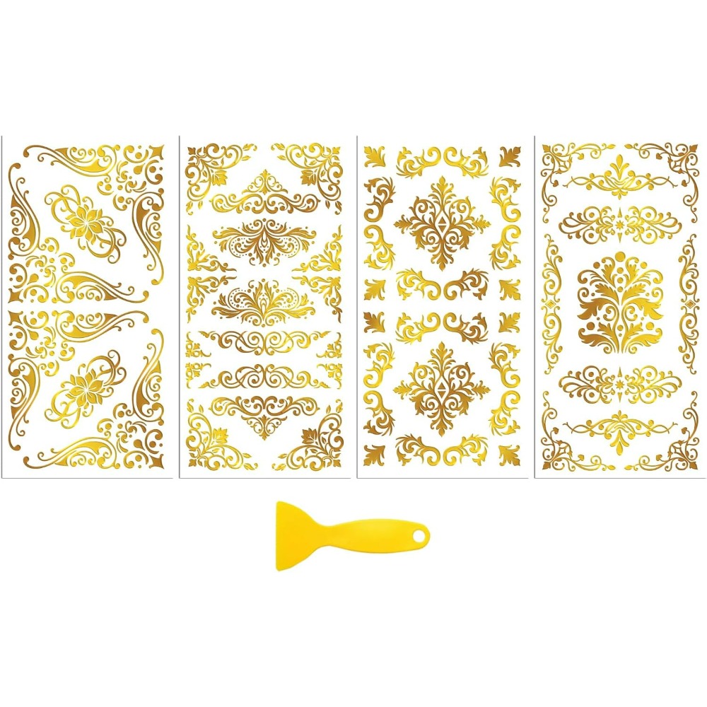 Interior Design Paper - Rub on Transfer Decal Sticker for