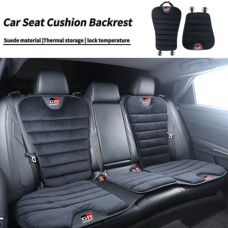 Velvet Cushion Cover - Car Velour Seat Cushion Winter Warm