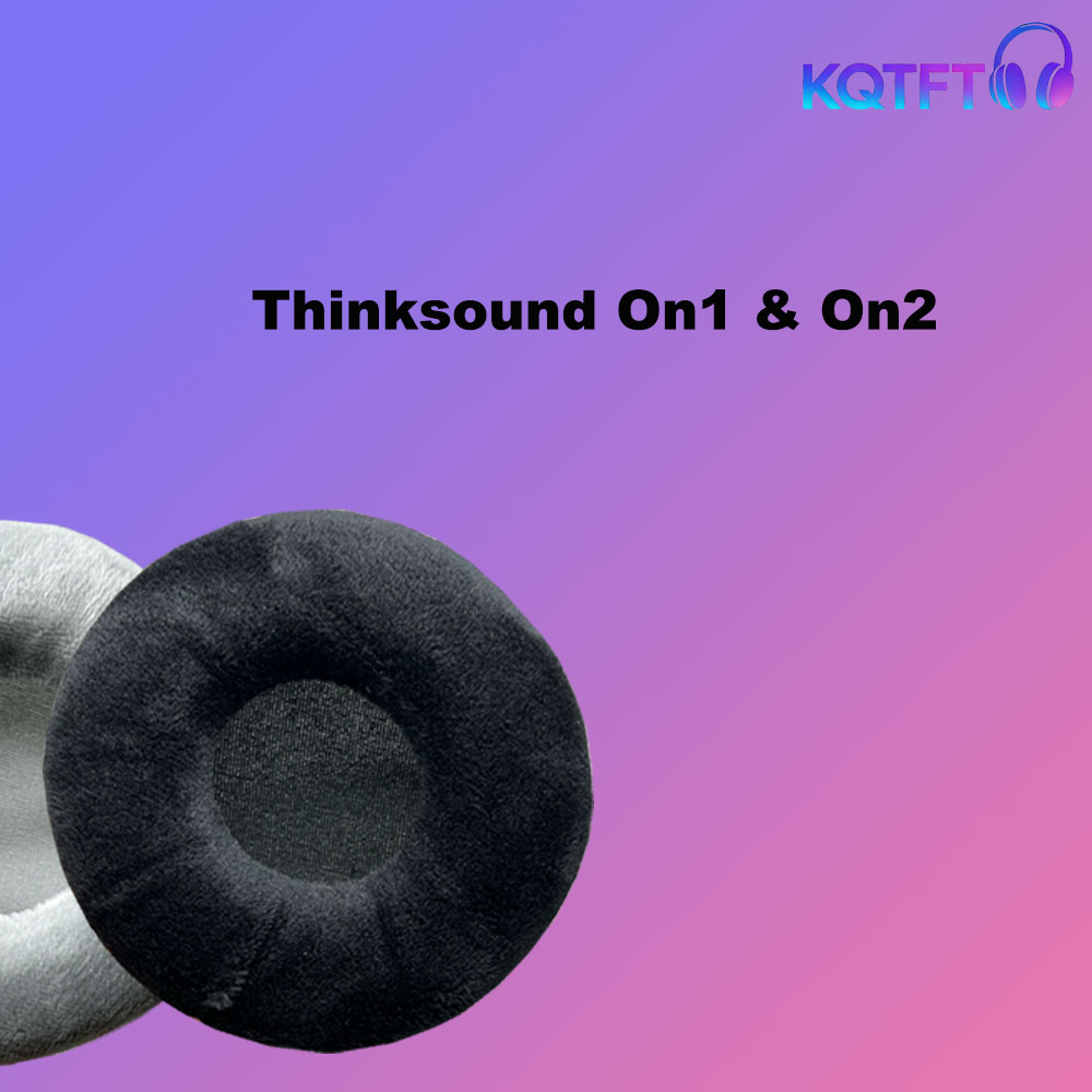 Velvet Cushion Cover - Replacement Ear Pads for Thinksound On1