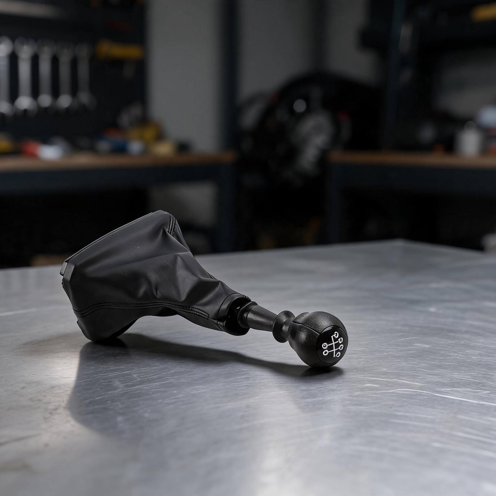 Interior Design Experience - Car Interior Upgrade Leather Manual Shifter
