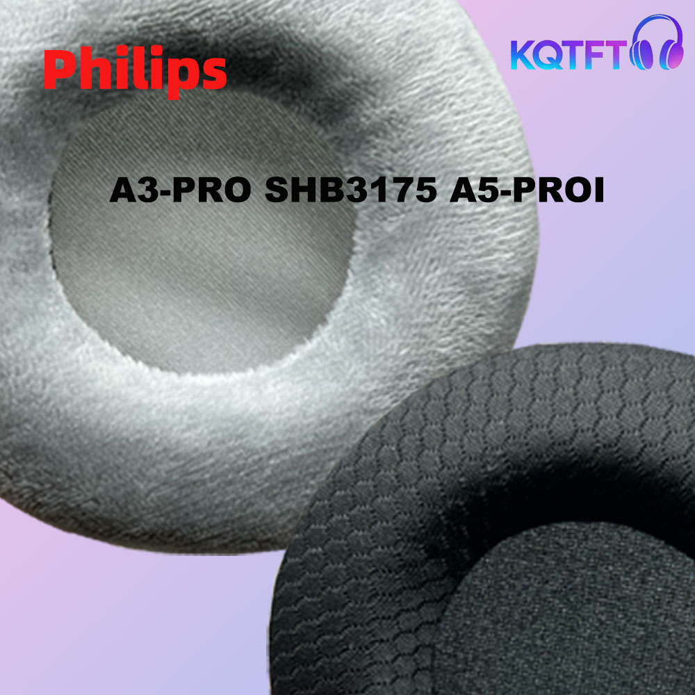 Velvet Cushion Cover - Replacement Ear Pads for Philips A3-PRO