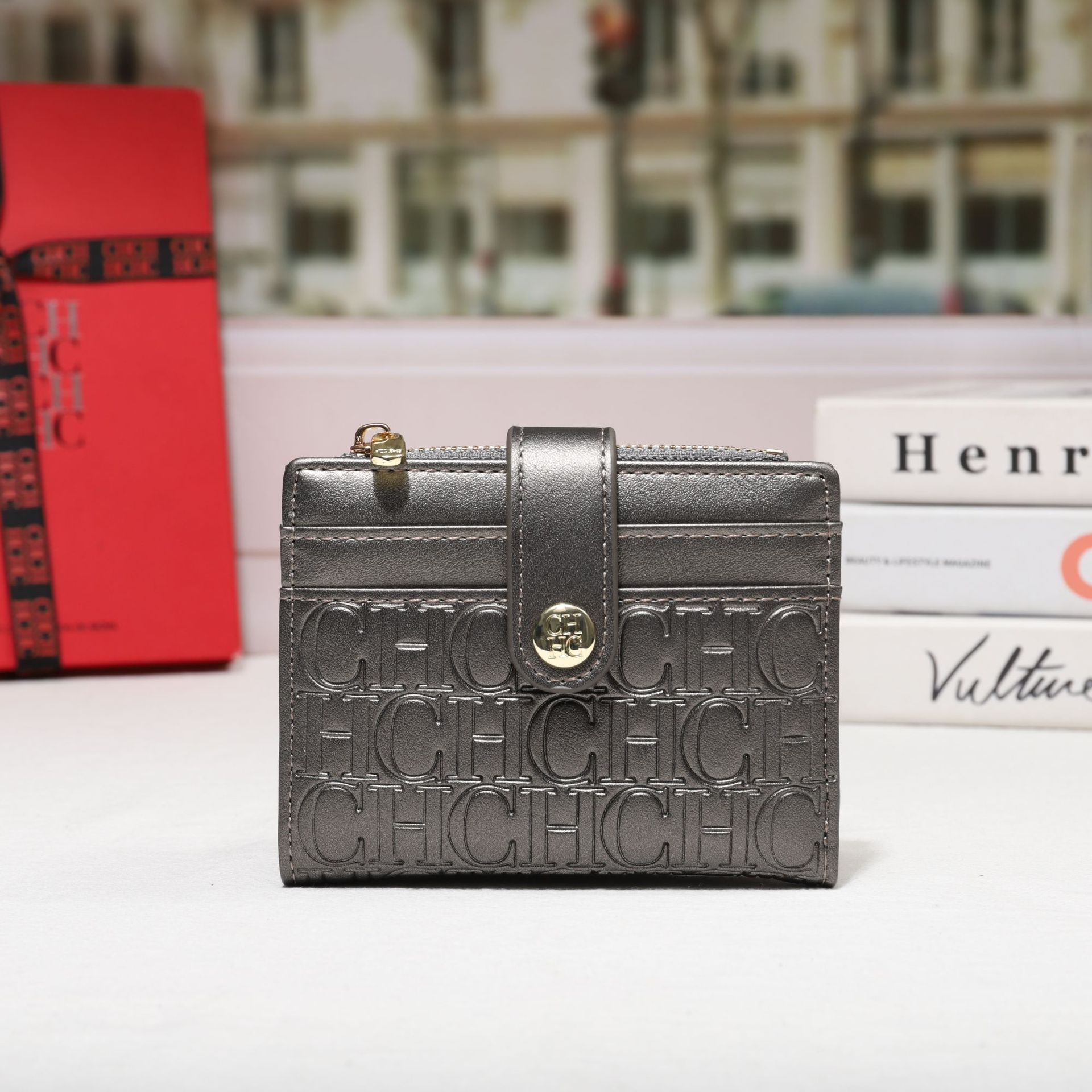 Women's CH Wallet Compact Coin - Interior Design Instagram ulasan dan harga