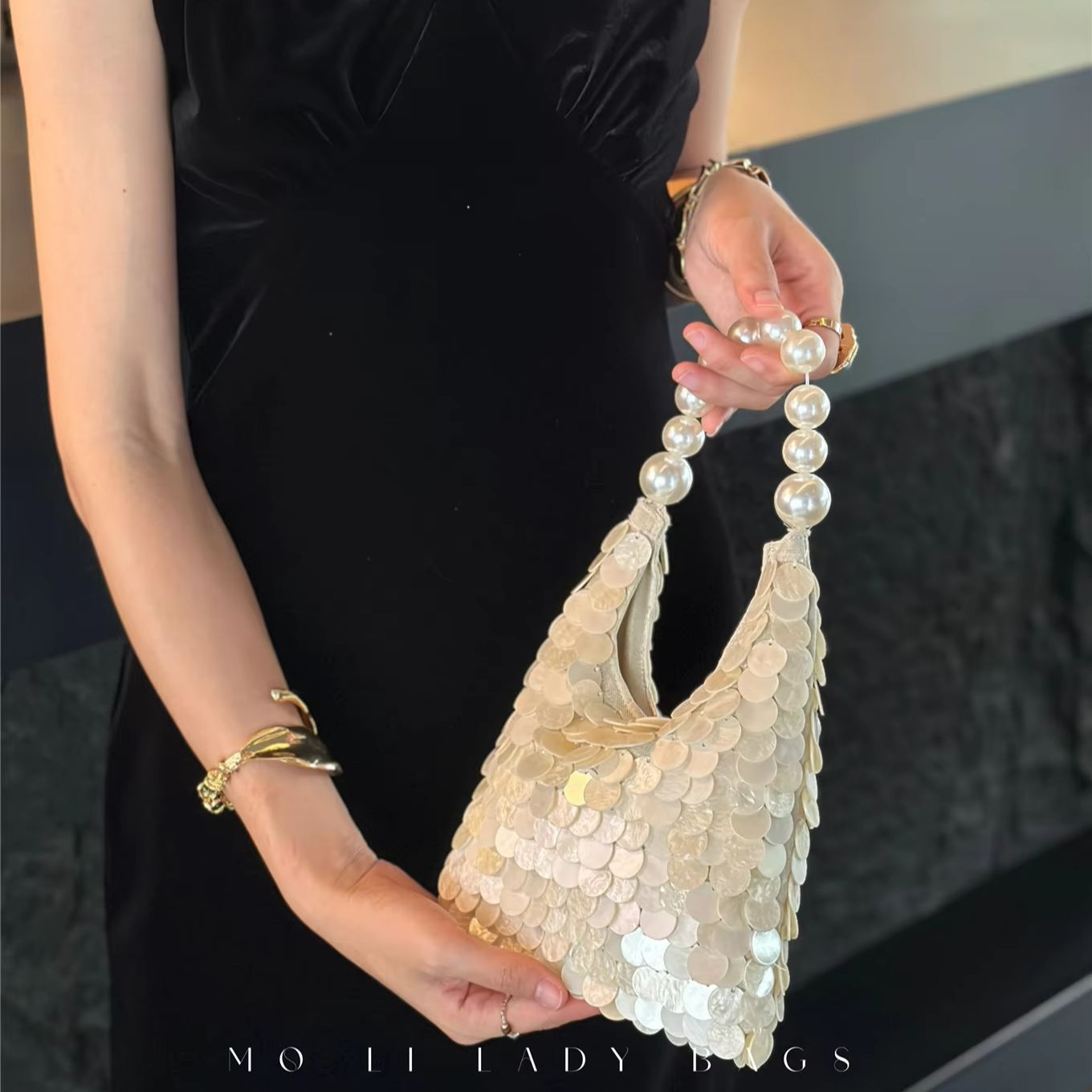 Handmade Shell Sequin Women's  - Interior Design Elegant ulasan dan harga