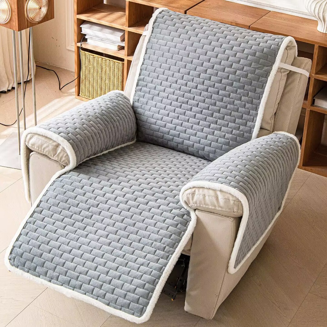 Non-Slip Sofa Cushion Flannel  - Velvet Cushion Cover ulasan dan harga