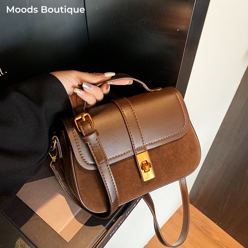 Branded Mini Square Flap Cross - Interior Design Elegant ulasan dan harga
