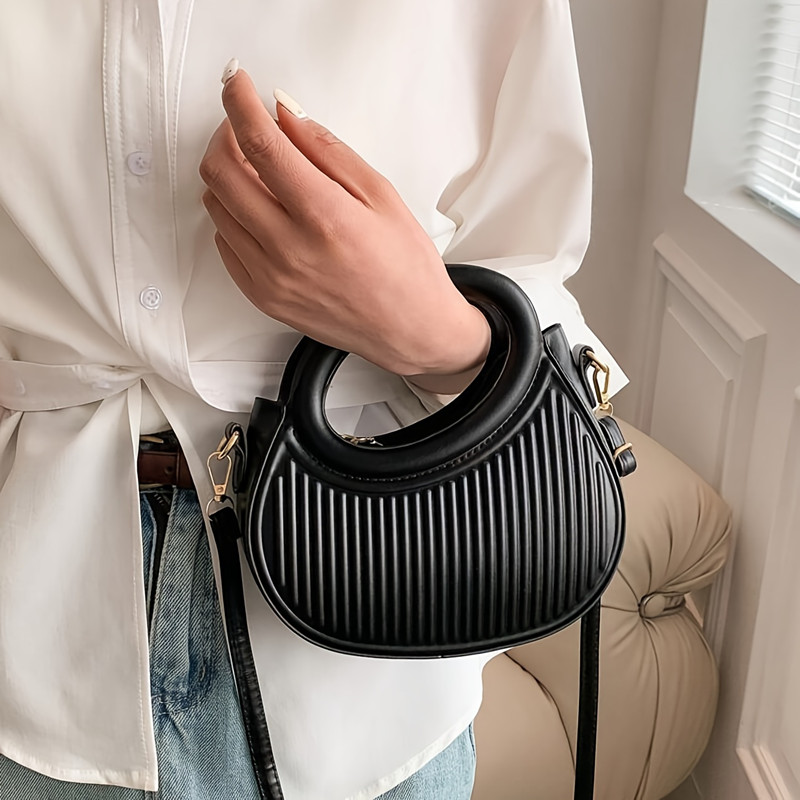 Chic Stripe Design Crossbody B - Interior Design Elegant ulasan dan harga