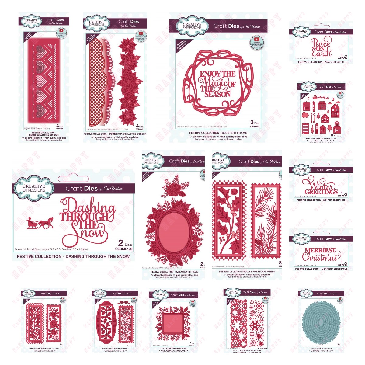 Metal Cutting Dies Christmas E - Interior Design Paper ulasan dan harga